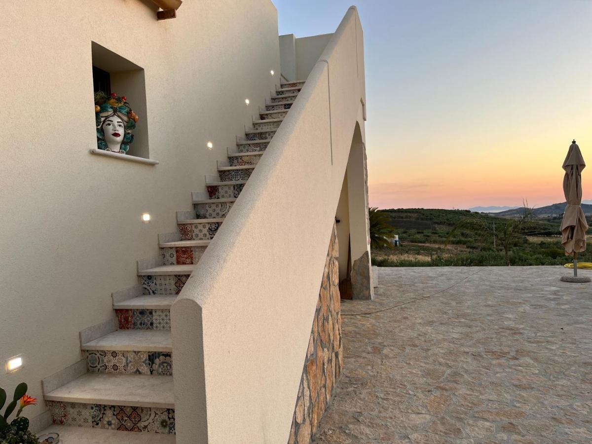 Manzil Country House Valderice Bagian luar foto